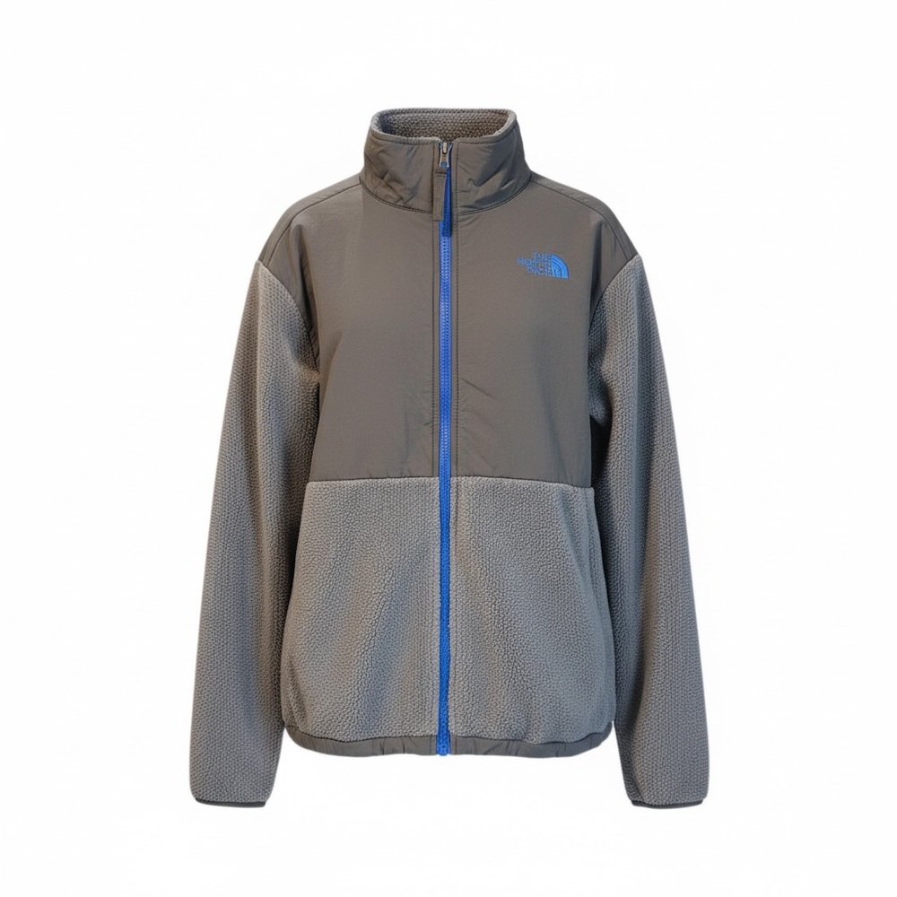 The North Face Boy’s Gray and Blue Performance Jacket
